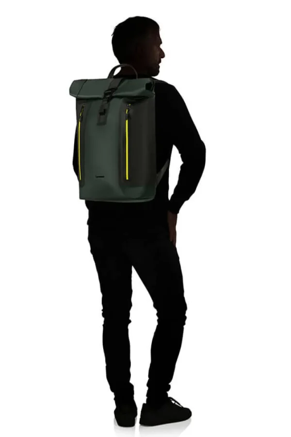 Samsonite Coatify Biz Reppu 15.6" Dark Teal/Lime Best