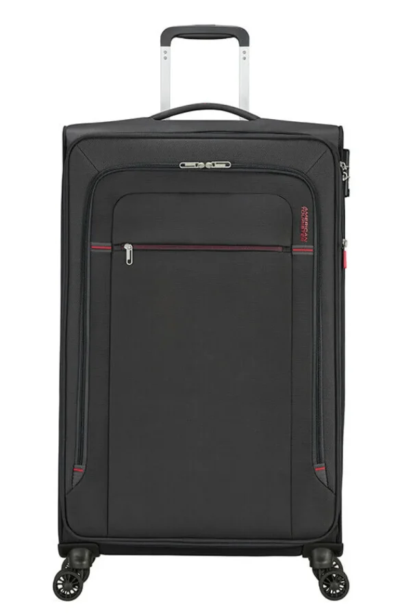 American Tourister Crosstrack Nelipyöräinen matkalaukku 79cm Grey/Red Hot