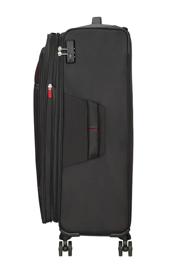 American Tourister Crosstrack Nelipyöräinen matkalaukku 79cm Grey/Red Hot