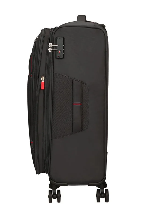 American Tourister Crosstrack Nelipyöräinen matkalaukku 67cm Grey/Red Sale