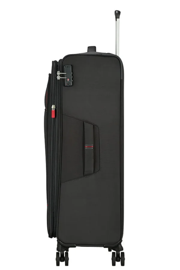 American Tourister Crosstrack Nelipyöräinen matkalaukku 79cm Grey/Red Hot