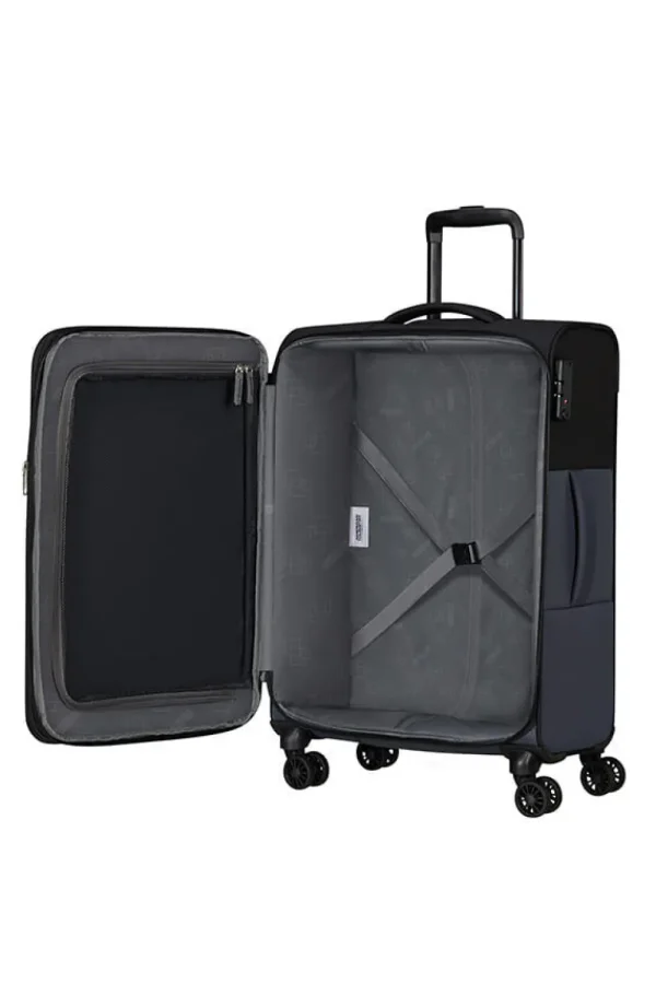 American Tourister Daring Dash Keskikokoinen matkalaukku Black/Grey New