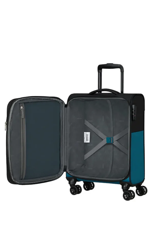 American Tourister Daring Dash Lentolaukku Black/Blue Clearance