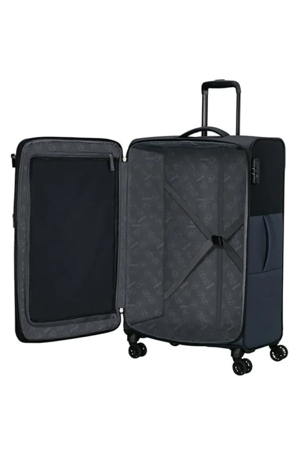 American Tourister Daring Dash Suuri matkalaukku Black/Grey Discount