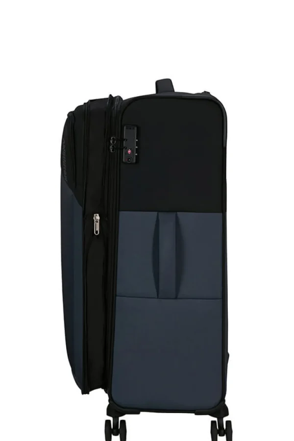 American Tourister Daring Dash Suuri matkalaukku Black/Grey Discount