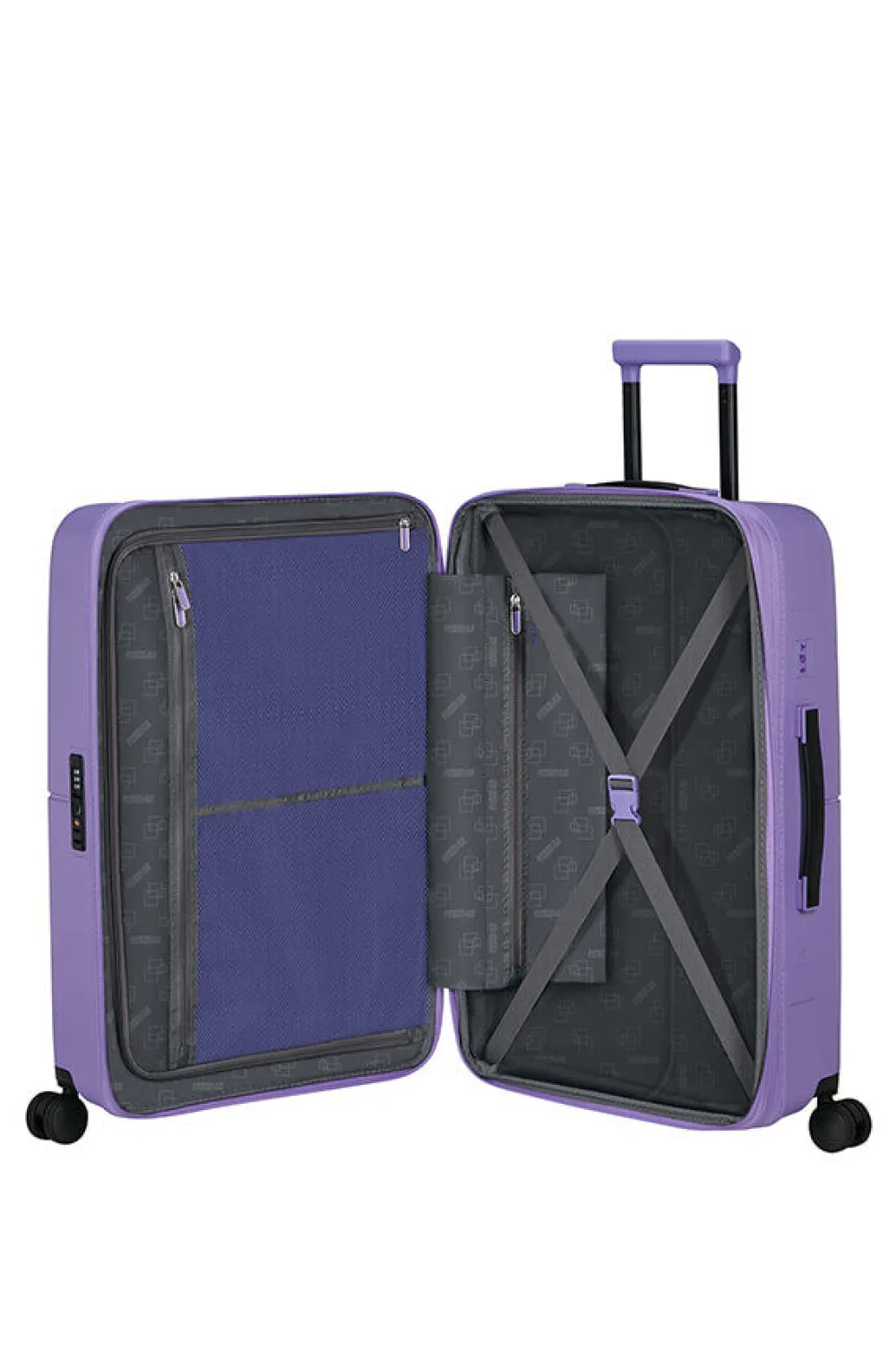 dashpop_keskikokoinen_mat_0-5.webp American Tourister DashPop Keskikokoinen matkalaukku Violet Purple Hot