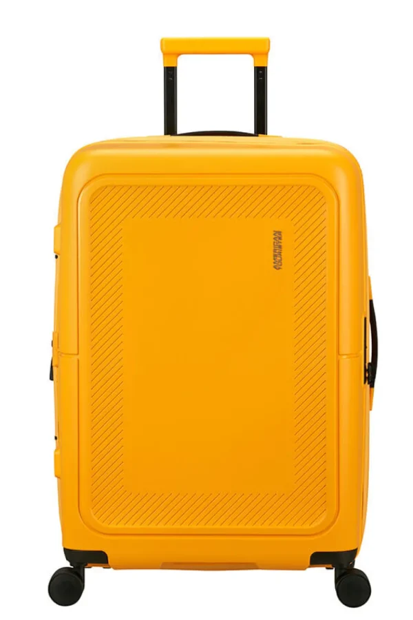American Tourister DashPop Keskikokoinen matkalaukku Golden Yellow Clearance