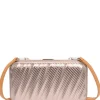 TUMI 19 Degree Aluminium Minaudiere Texture Blush Discount