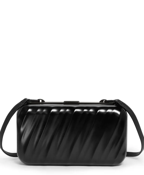 TUMI 19 Degree Aluminium Minaudiere Matte Black Sale