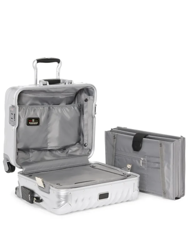TUMI 19 Degree Aluminium Nelipyöräinen matkalaukku 40.5 cm Silver Sale