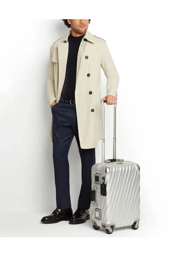TUMI 19 Degree Aluminium Nelipyöräinen matkalaukku 56 cm - Int. Silver Clearance