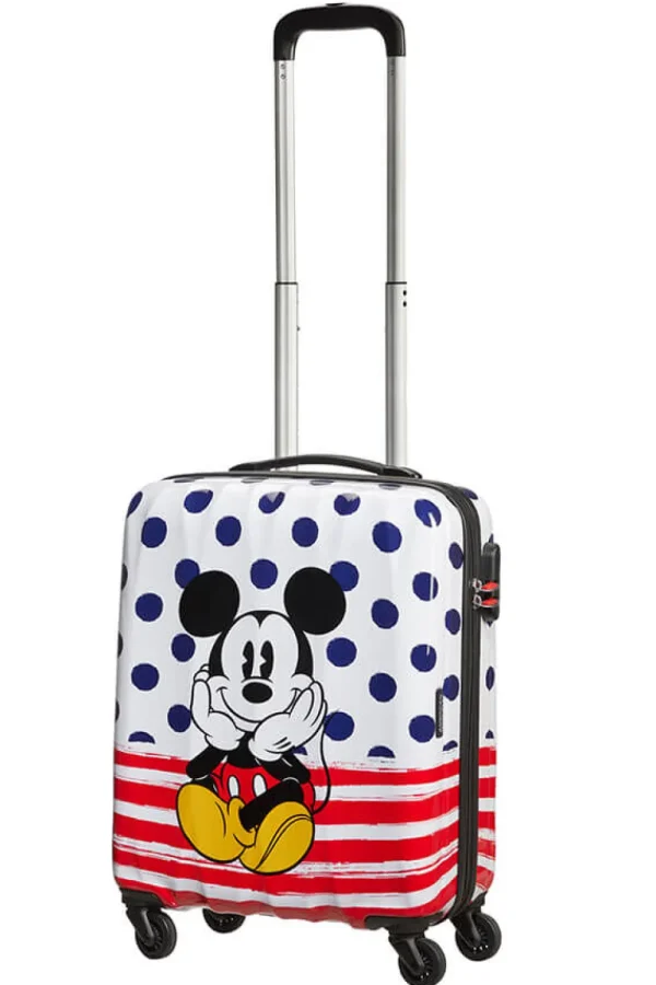 American Tourister Disney Legends Lentolaukku Mickey Blue Dots Outlet