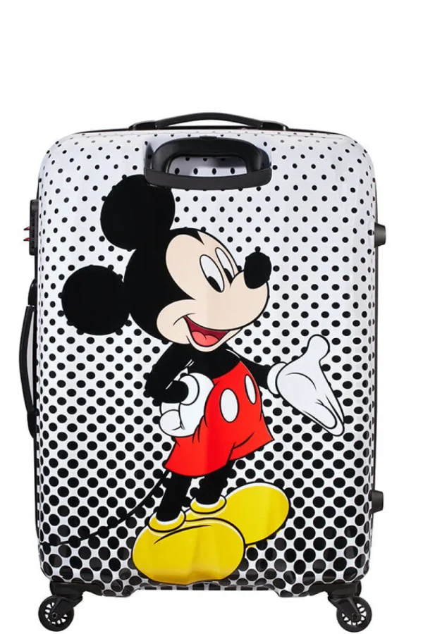 American Tourister Disney Legends Suuri matkalaukku Mickey Mouse Polka Dot Fashion