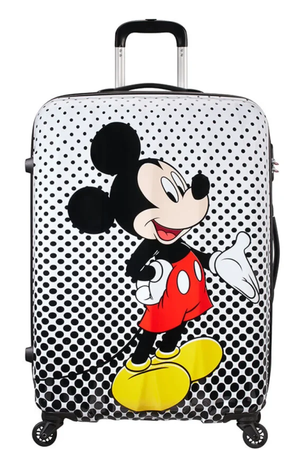 American Tourister Disney Legends Suuri matkalaukku Mickey Mouse Polka Dot Fashion
