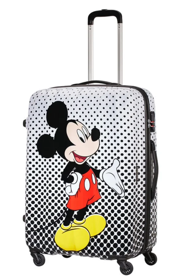 American Tourister Disney Legends Suuri matkalaukku Mickey Mouse Polka Dot Fashion