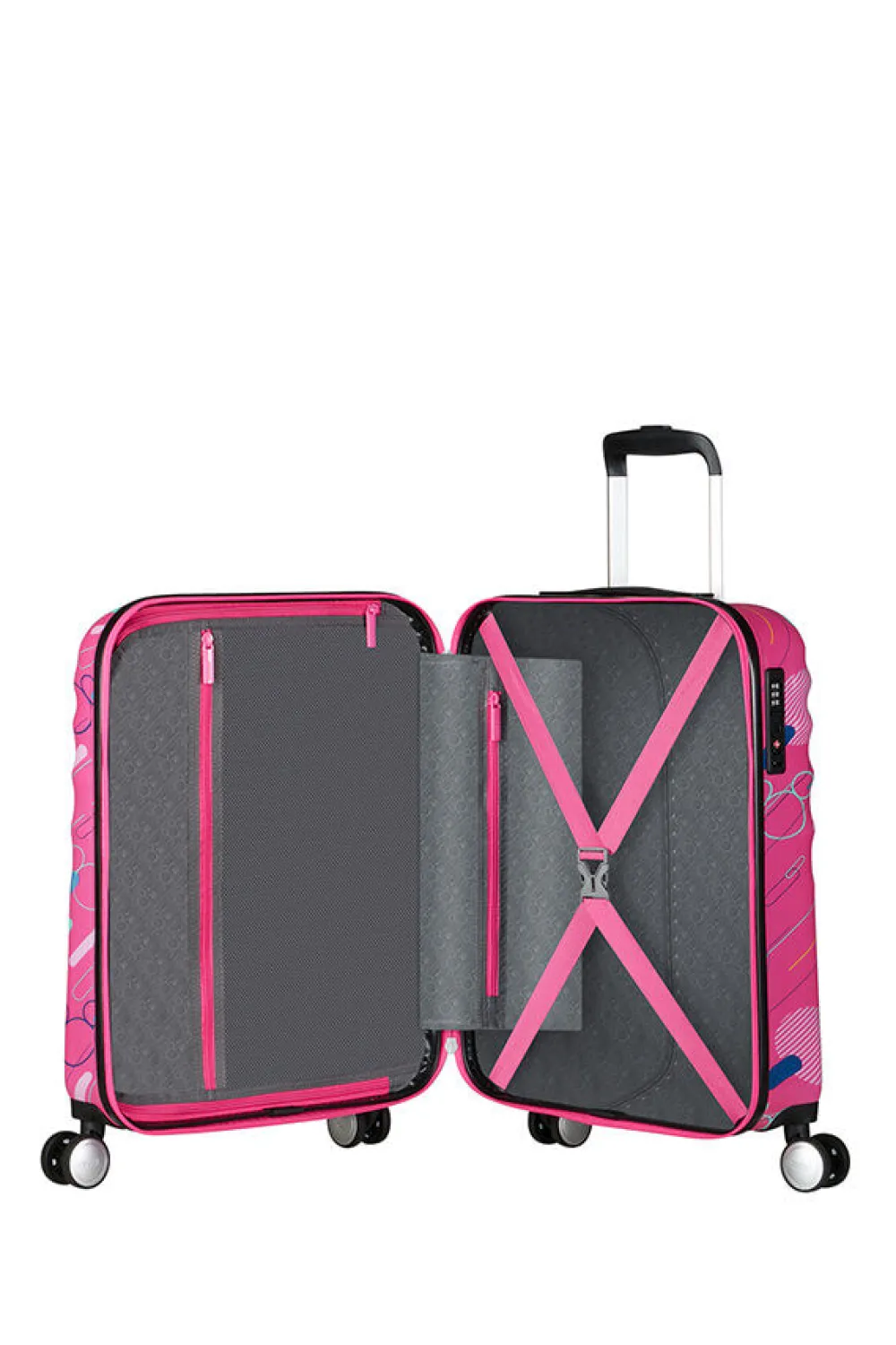 disney_wavebreaker_lentol_0-11.webp American Tourister Disney Wavebreaker Lentolaukku Minnie Future Pop Online