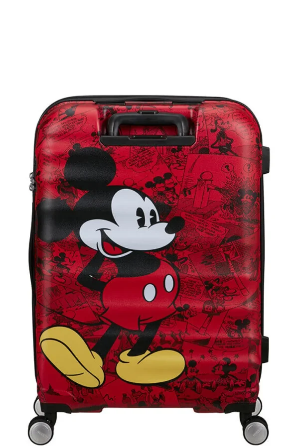 American Tourister Disney Wavebreaker Lentolaukku Mickey Comics Red New
