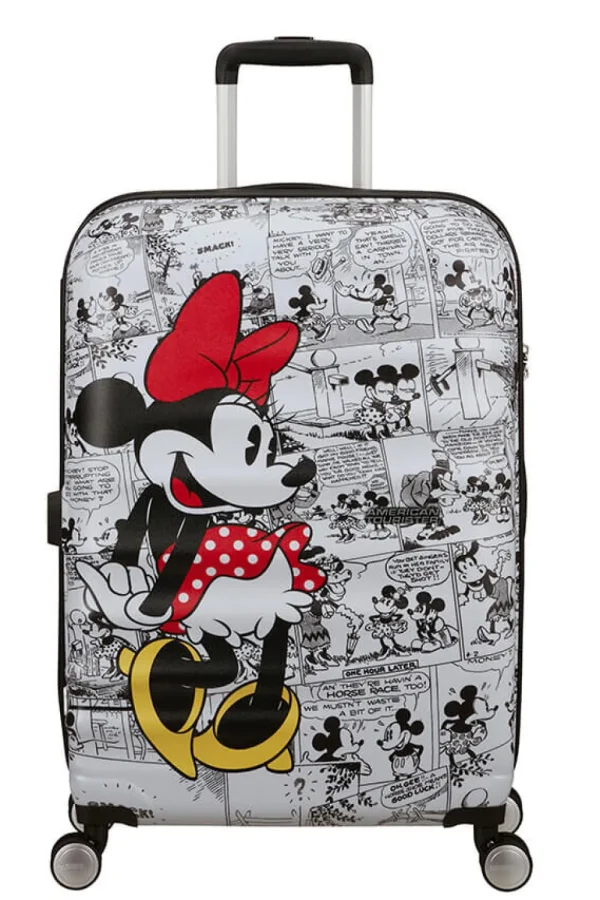 American Tourister Disney Wavebreaker Lentolaukku Minnie Comics White Sale