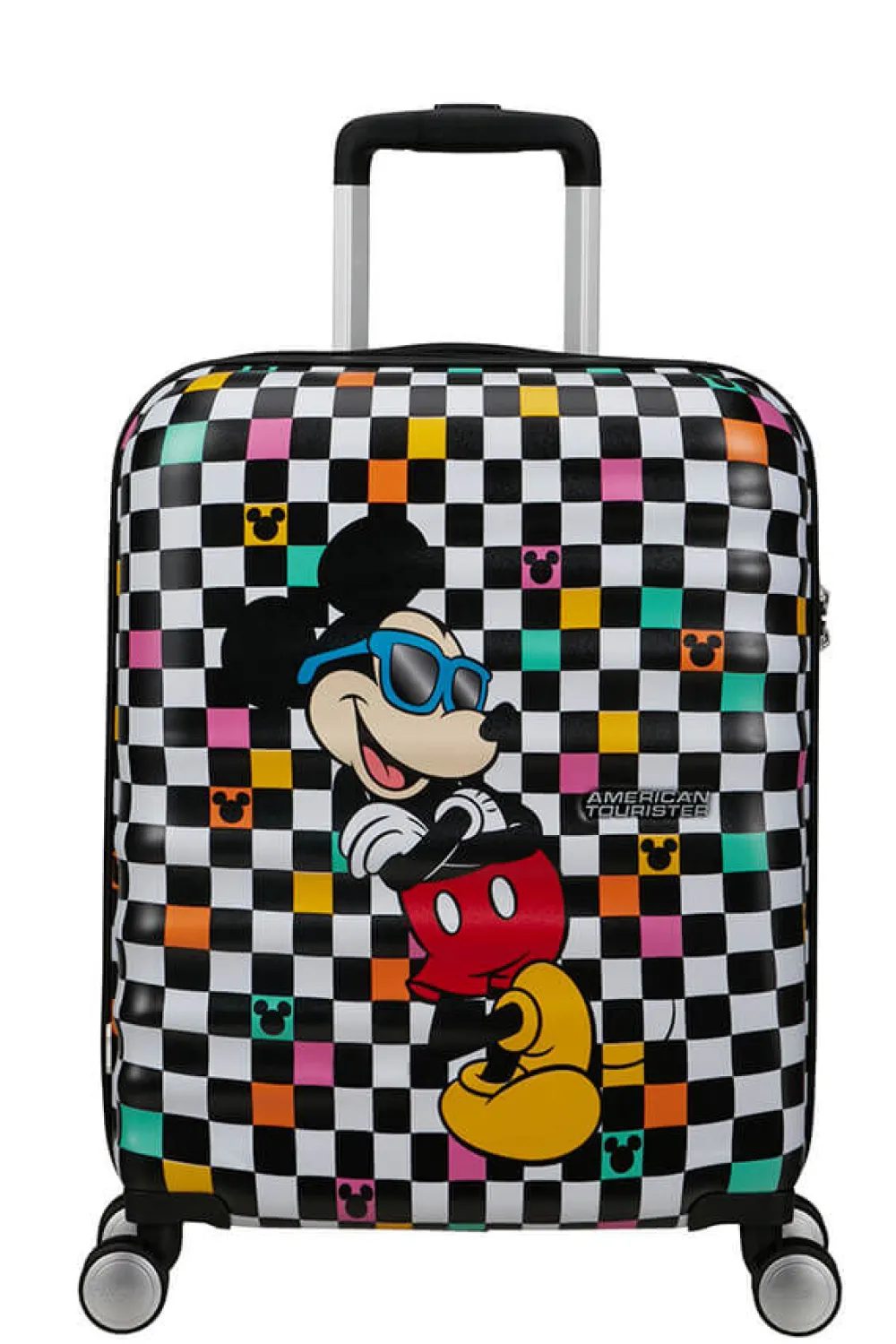 disney_wavebreaker_lentol_2-12.webp American Tourister Disney Wavebreaker Lentolaukku Mickey Check Outlet