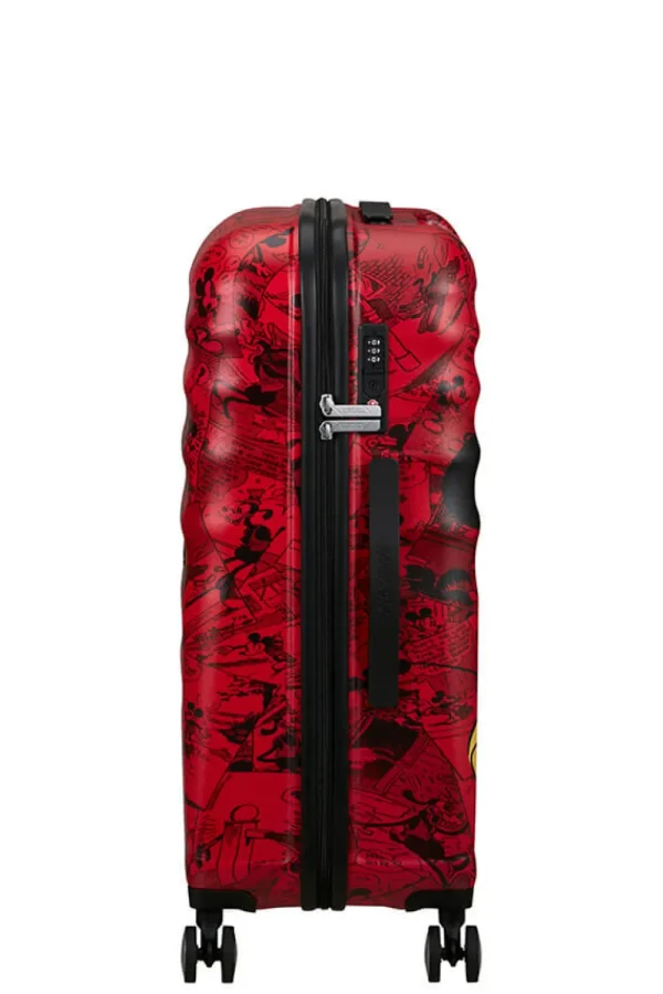 American Tourister Disney Wavebreaker Lentolaukku Mickey Comics Red New
