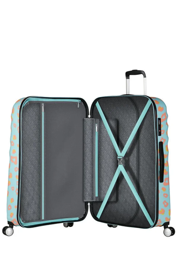 American Tourister Disney Wavebreaker Suuri matkalaukku Minnie Pastel Dots Clearance