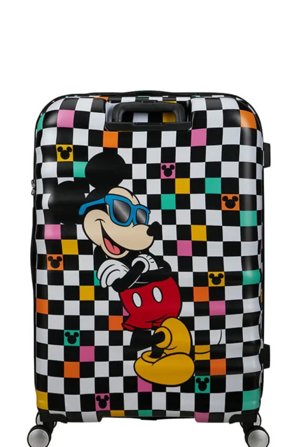 American Tourister Disney Wavebreaker Suuri matkalaukku Mickey Check Outlet