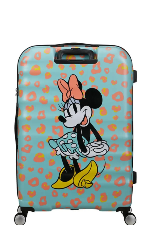American Tourister Disney Wavebreaker Suuri matkalaukku Minnie Pastel Dots Clearance