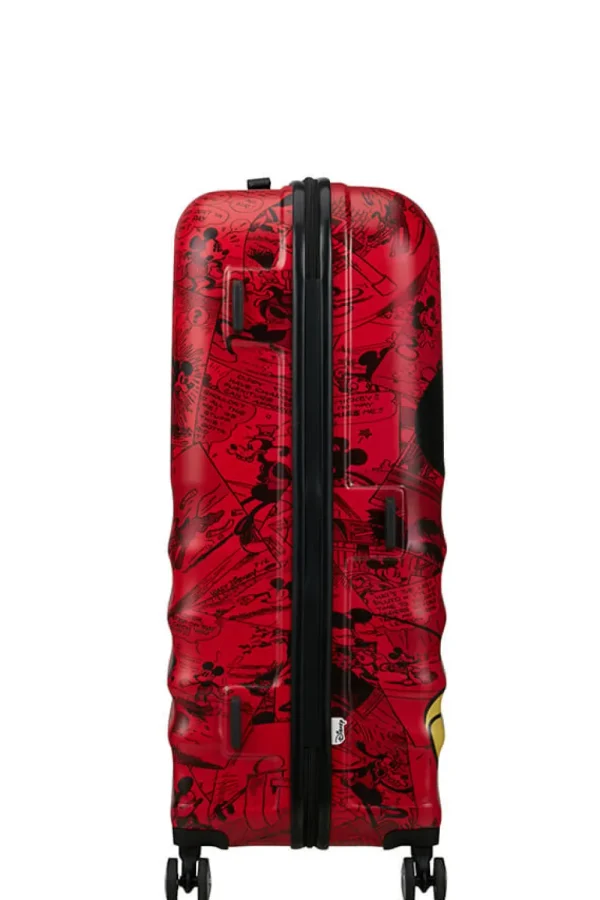 American Tourister Disney Wavebreaker Suuri matkalaukku Mickey Comics Red Hot