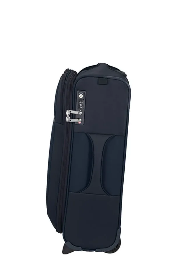 Samsonite D'lite Kaksipyöräinen laajennettava matkalaukku 55cm Midnight Blue Clearance