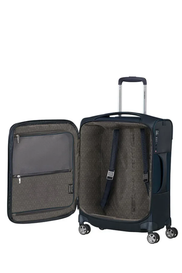 Samsonite D'lite Nelipyöräinen laajennettava matkalaukku 55cm Midnight Blue Online