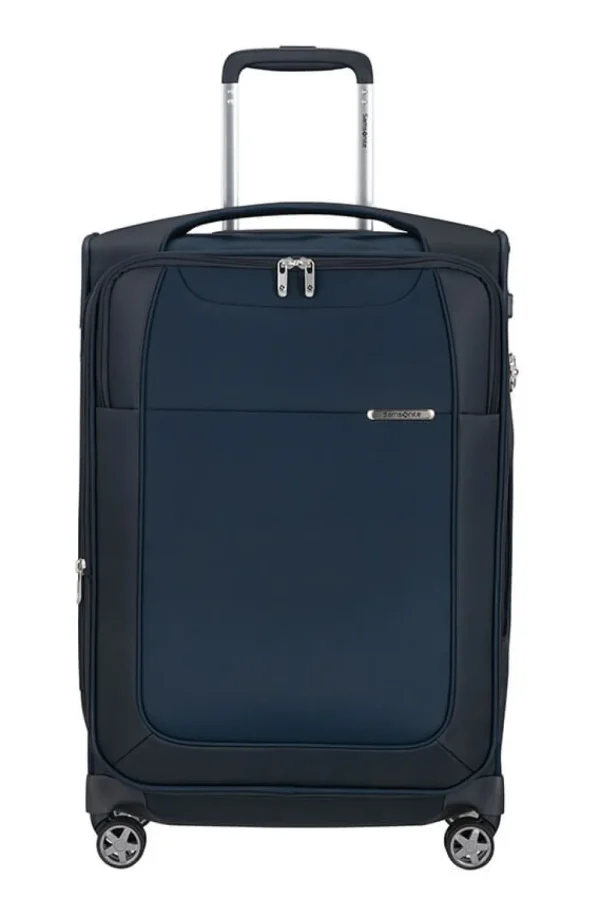Samsonite D'lite Nelipyöräinen laajennettava matkalaukku 63cm Midnight Blue Fashion