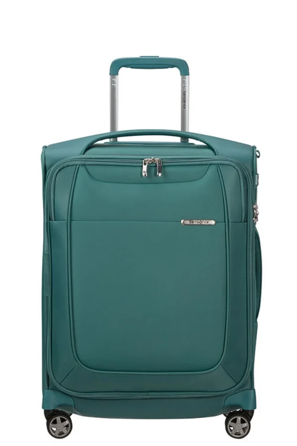 Samsonite D'lite Nelipyöräinen laajennettava matkalaukku 55cm Northern Blue Hot