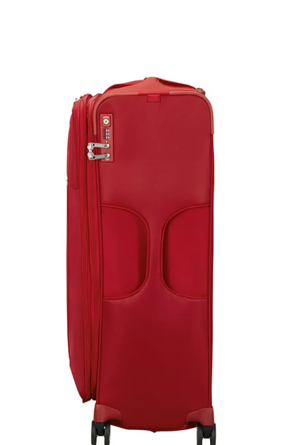 Samsonite D'lite Nelipyöräinen laajennettava matkalaukku 78cm Chili red Clearance