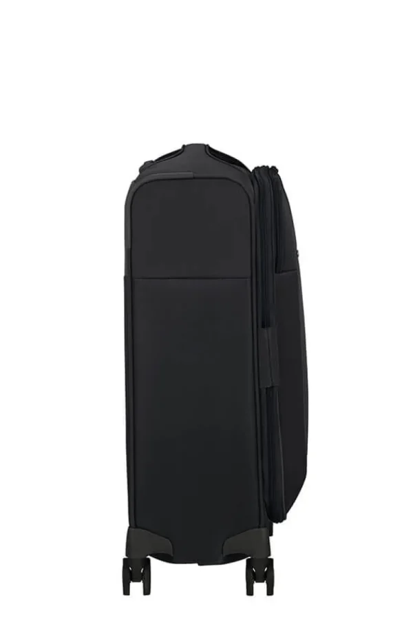 Samsonite D'lite Nelipyöräinen laajennettava matkalaukku 55cm Black Clearance