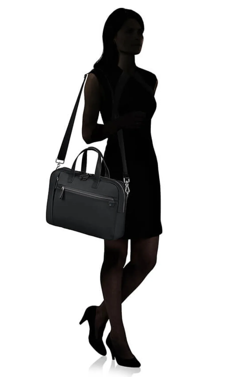 eco_wave_tietokonelaukku__1.webp Samsonite Eco Wave tietokonelaukku 2 osastoa 15.6" Black Fashion
