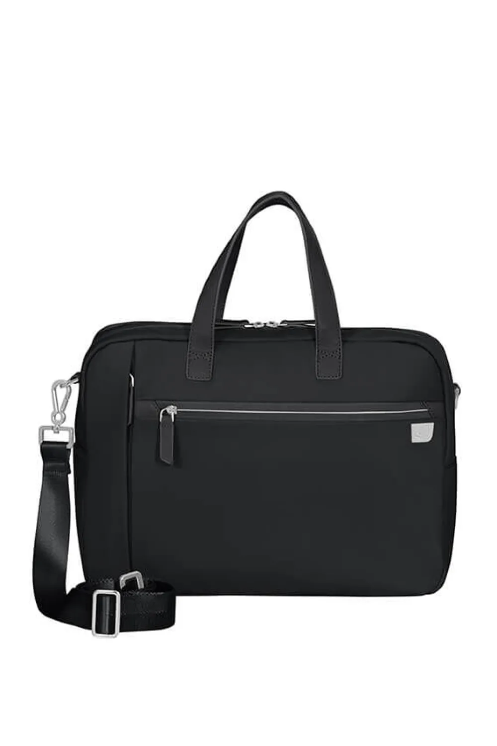 eco_wave_tietokonelaukku__3.webp Samsonite Eco Wave tietokonelaukku 2 osastoa 15.6" Black Fashion