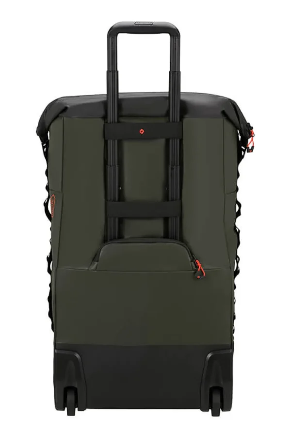 Samsonite Ecodiver Kokoontaitettava duffeli pyörillä 4-in-1 Climbing Ivy New