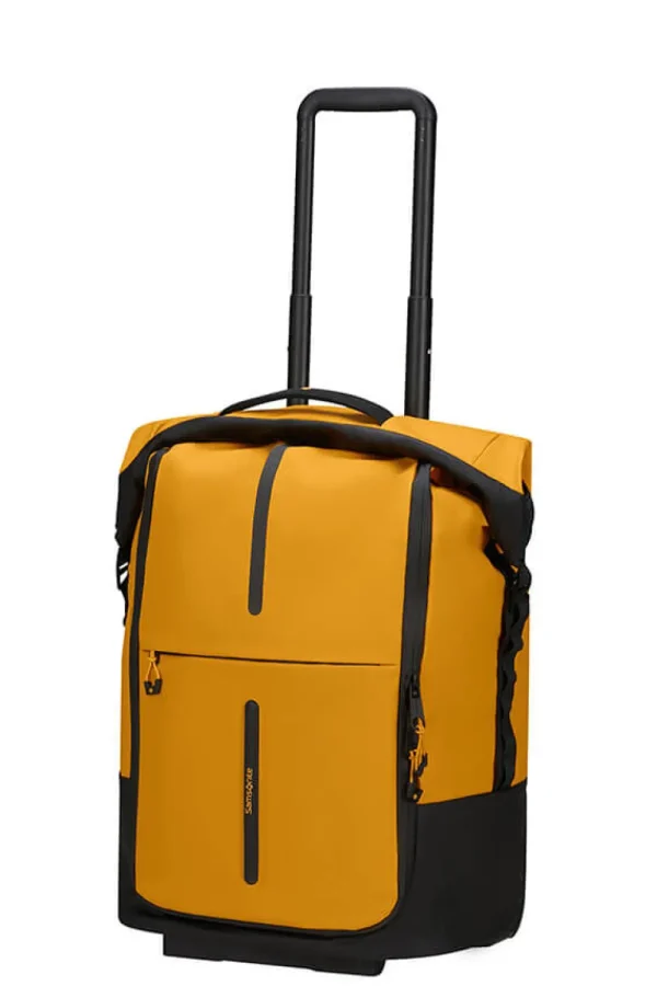 Samsonite Ecodiver Kokoontaitettava duffeli pyörillä 4-in-1 Yellow Online