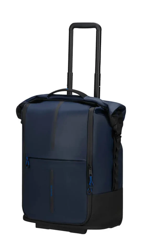 Samsonite Ecodiver Kokoontaitettava duffeli pyörillä 4-in-1 Blue Nights Hot