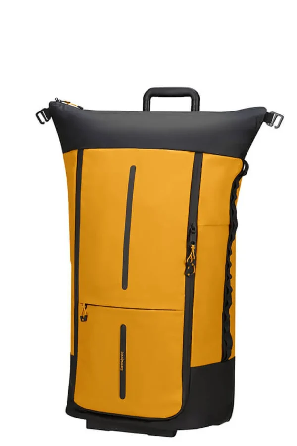 Samsonite Ecodiver Kokoontaitettava duffeli pyörillä 4-in-1 Yellow Online
