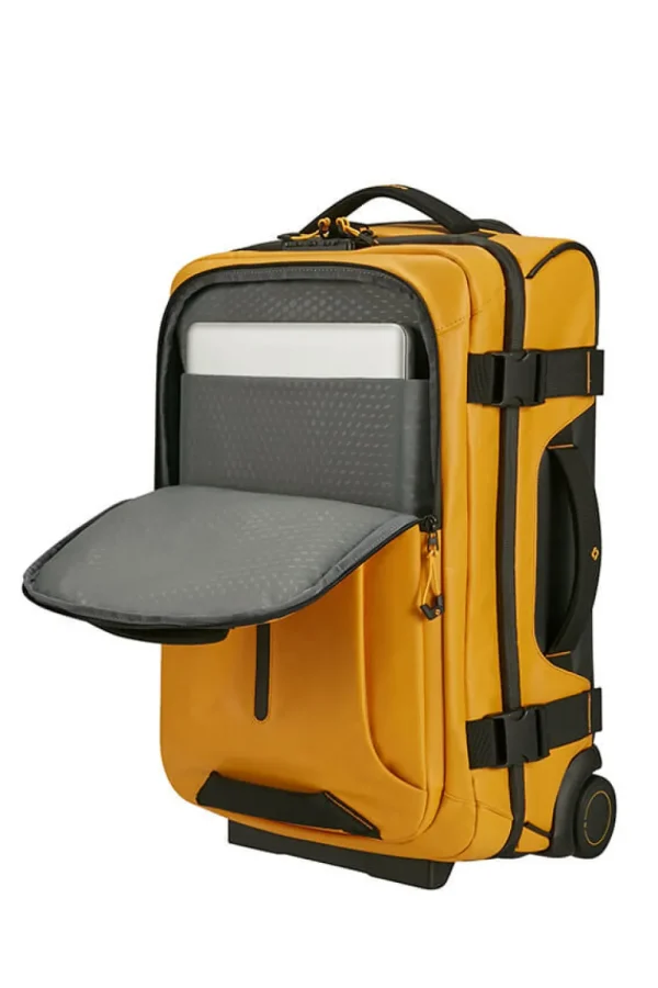 Samsonite Ecodiver Matkakassi pyörillä ja kahdella osastolla 55cm Yellow Outlet