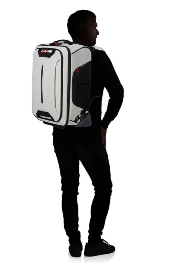 Samsonite Ecodiver Matkakassi pyörillä 55cm reppu Cloud White Outlet