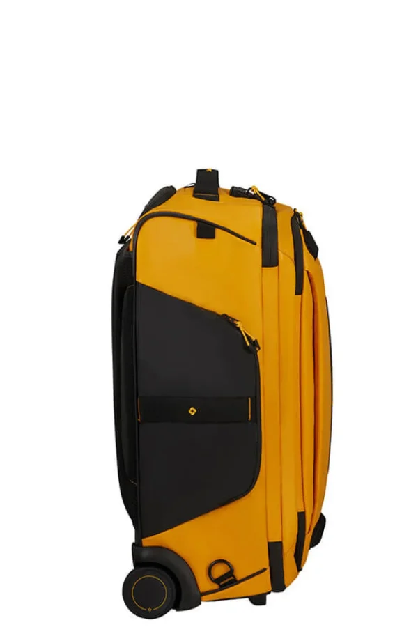 Samsonite Ecodiver Matkakassi pyörillä 55cm reppu Yellow Hot