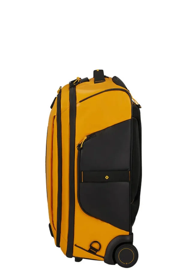 Samsonite Ecodiver Matkakassi pyörillä 55cm reppu Yellow Hot