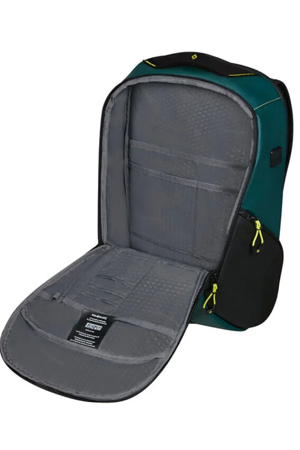 Samsonite Ecodiver Reppu M USB Dark Teal/Lime Best