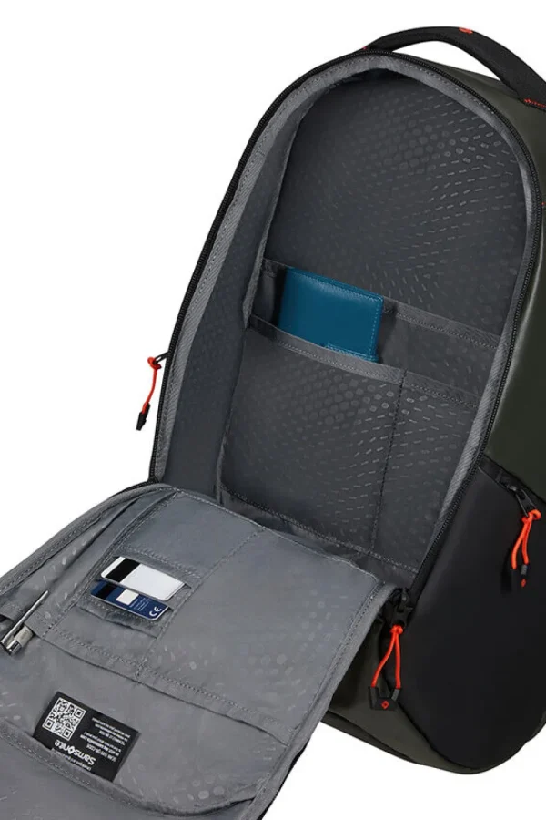 Samsonite Ecodiver Reppu M USB Climbing Ivy New