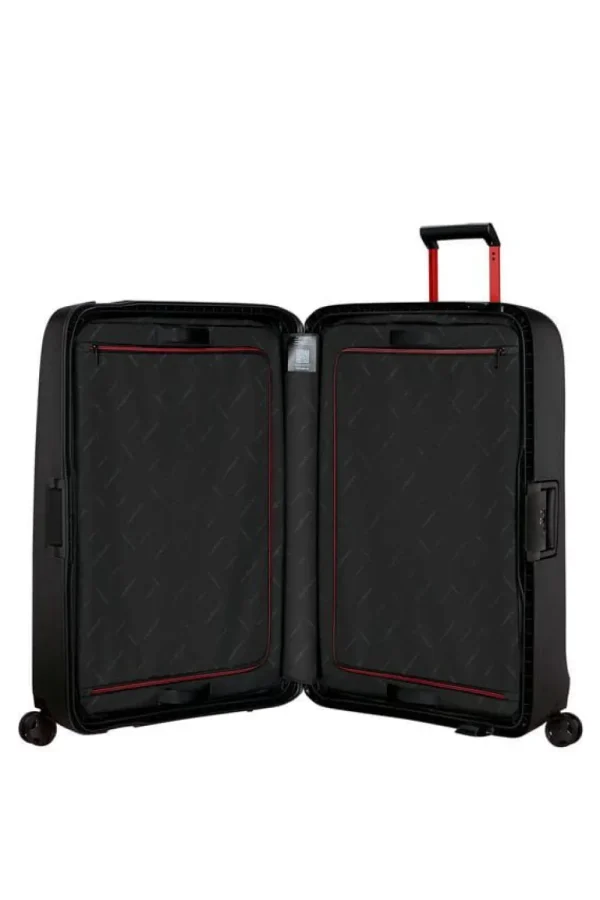 Samsonite Essens Nelipyöräinen matkalaukku 81cm Charcoal/Red Hot