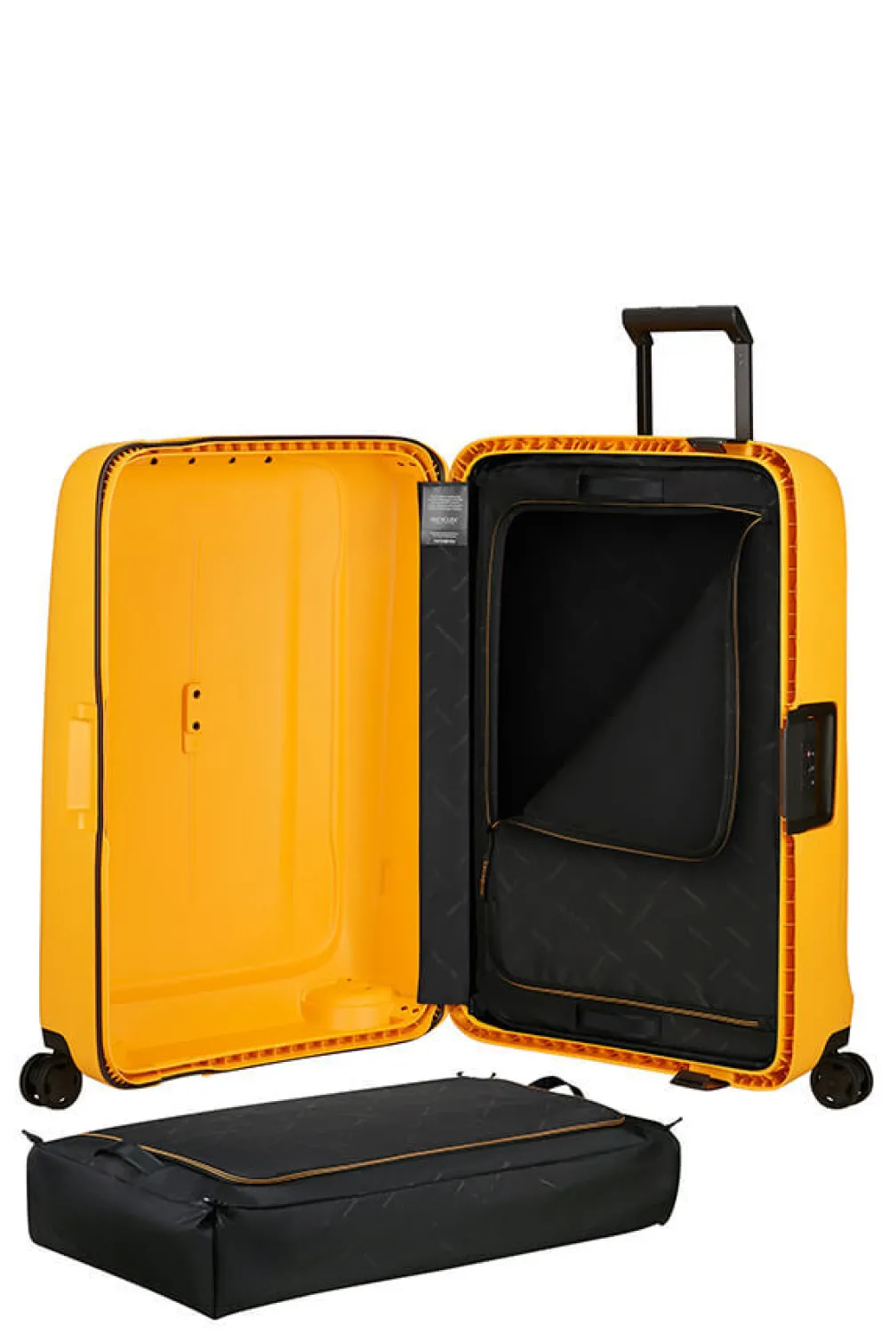 essens_nelipyrinen_matkal_0-9.webp Samsonite Essens Nelipyöräinen matkalaukku 69cm Radiant Yellow Fashion