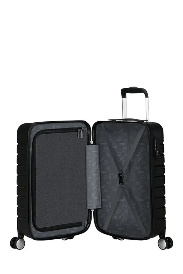 American Tourister Flashline Nelipyöräinen matkalaukku 55cm (L 35cm) Shadow Black Discount