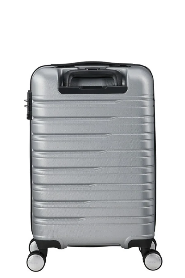 American Tourister Flashline Nelipyöräinen matkalaukku 55cm (L 35cm) Sky Silver Best